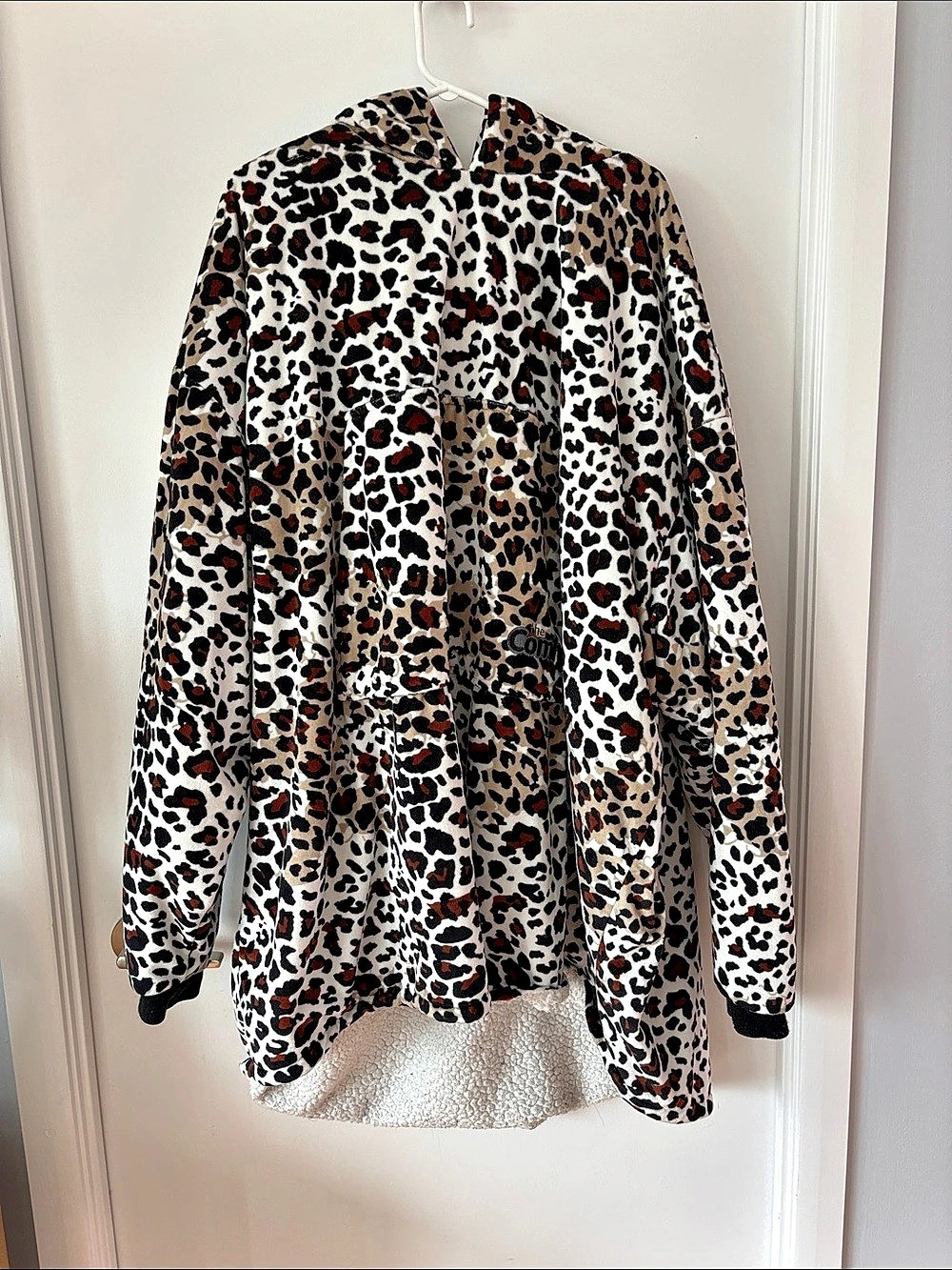 The Comfy Original Leopard Print Blanket Hoodie